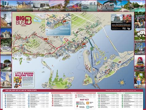 Miami tourist attractions map - Ontheworldmap.com