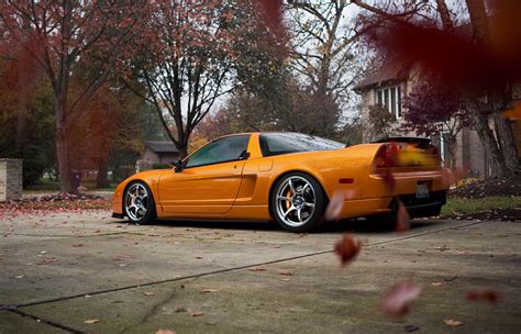 Honda NSX Acura fall : carporn