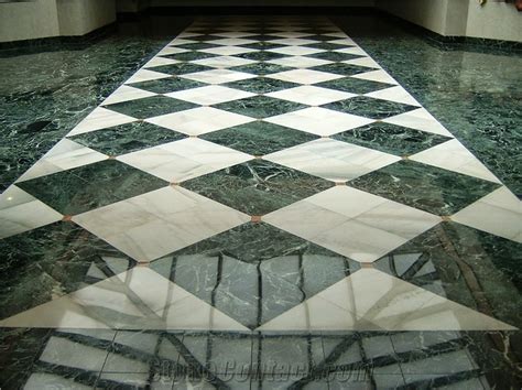 Tinos Green Marble Floor Tiles from Greece - StoneContact.com