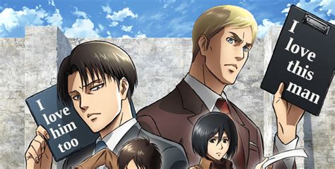 EruRi official art | Attaque des titans, Titans