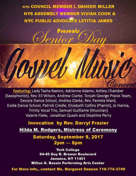 Senior Day Gospel Music Concert – Jamaica 311