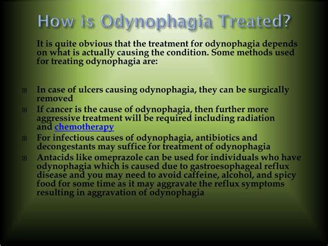 PPT - Odynophagia: Causes, Symptoms, Daignosis, Prevention and ...