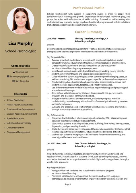 School Psychologist resume example & guide [Get hired quick]