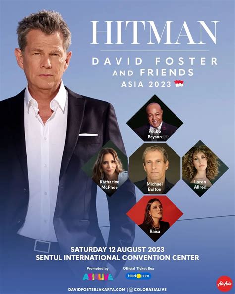 David Foster & Friends - HITMAN Asia Tour 2023 | What's New Indonesia