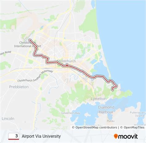 3 Route: Schedules, Stops & Maps - Airport Via University (Updated)