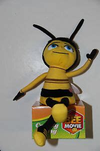 Bee Movie BUZZING BARRY B. BENSON THE BEE Plush Stuffed Animal - Yellow ...