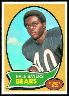 Gale Sayers - 1970 Topps #70 - Vintage Football Card Gallery