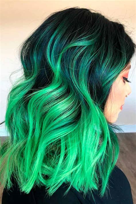 The Top Green Hair Color Ideas And How To Get Them