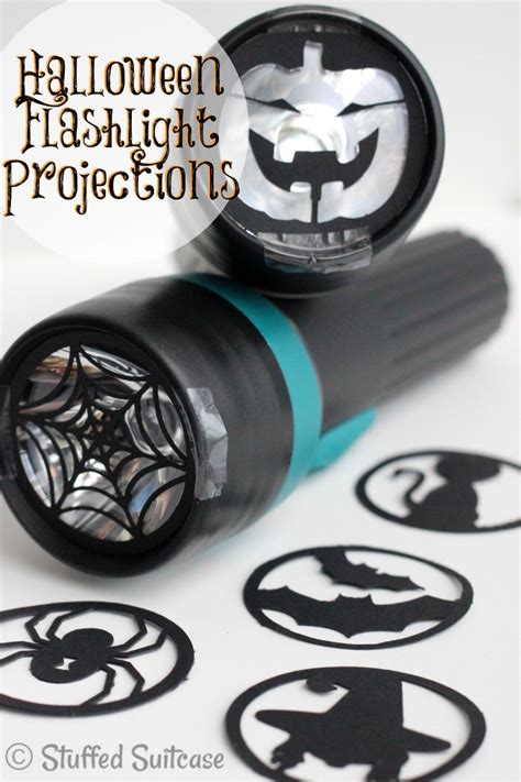 DIY Halloween Flashlight Projections Craft