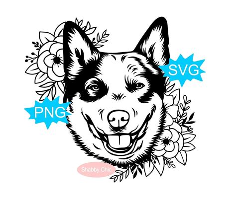 Blue Heeler Svg Australian Blue Heeler Svg Blue Heeler Png - Etsy