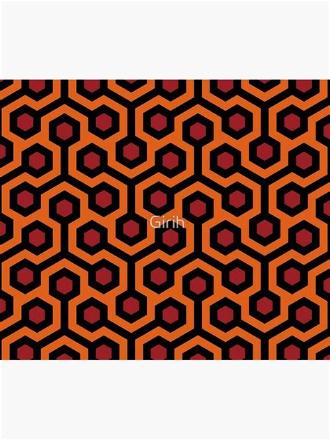 "Overlook Hotel Carpet Pattern Variation" Tapestry by Girih | Redbubble