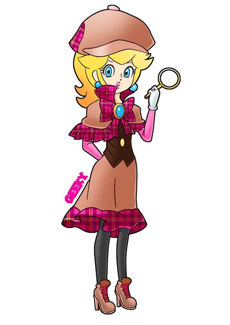 Detective Peach by GeekytheMariotaku77 on DeviantArt