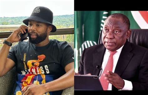 Sizwe Dhlomo publicly invites Cyril Ramaphosa to Kaya Drive show ...