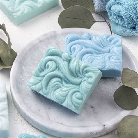 Sea Salt Soap Recipe {Homemade Melt and Pour Soap Salt Bars}