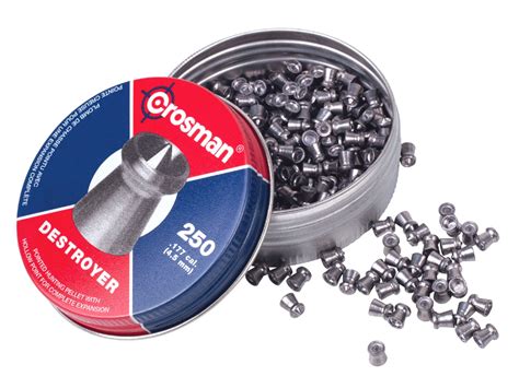 Crosman .177 Caliber Destroyer 250ct Pellets | Replicaairguns.us