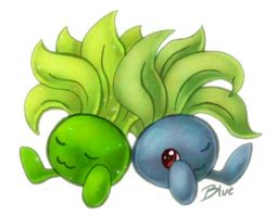 Oddish Shiny Evolution - bmp-floppy