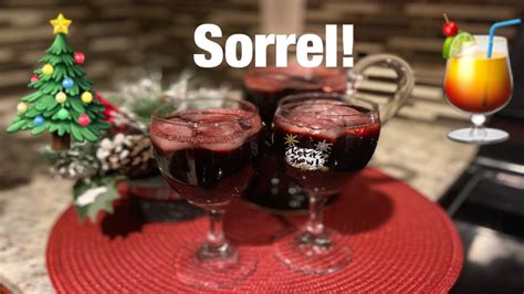 HOW TO MAKE TRINIDAD SORREL DRINK!!! - YouTube