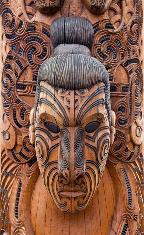 new zealand maori carving head | Maori art, Tribal art, Carving