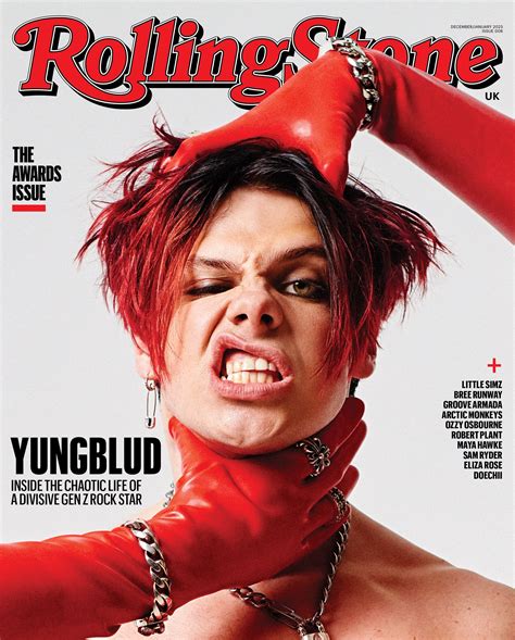 YUNGBLUD - December 2022 - ROLLING STONE Magazine - YourCelebrityMagazines