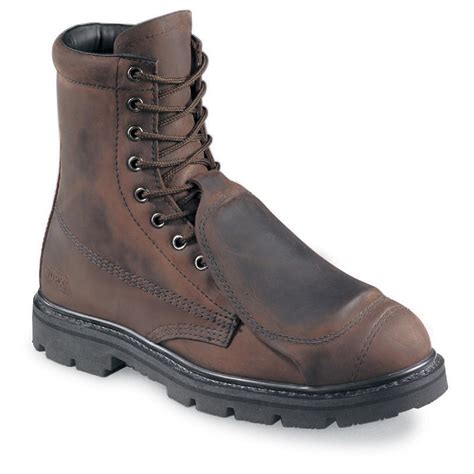 Men's WORX® by Red Wing® Shoes 5489 8" Steel Toe EH Metatarsal Boots ...