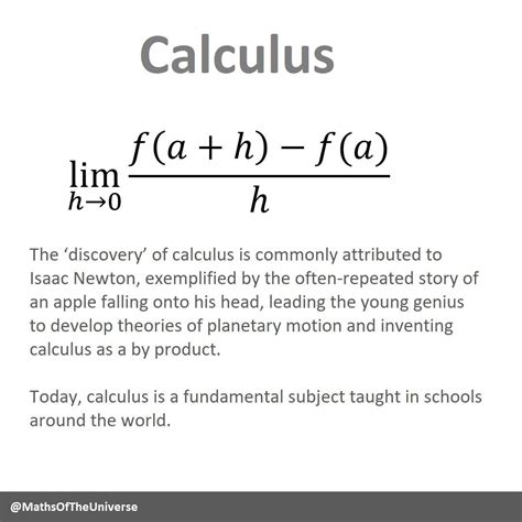 10 mathematics formulas that changed the world | Calculus, Mathematics ...