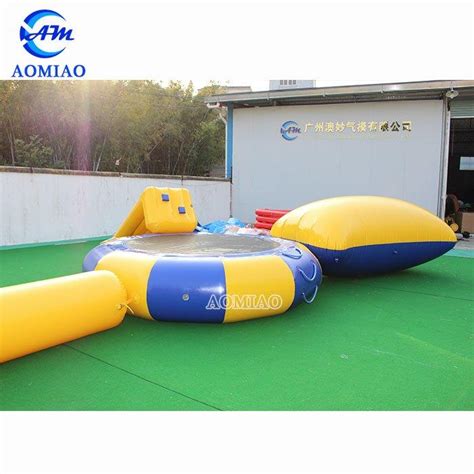 Water Trampoline Park With Small Slide And Launch - Wgt2 | Water Slide...