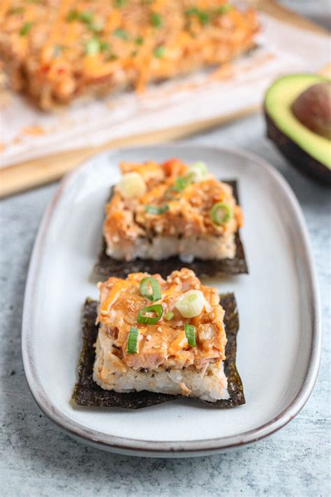 Salmon Sushi Bake - Wholly Tasteful