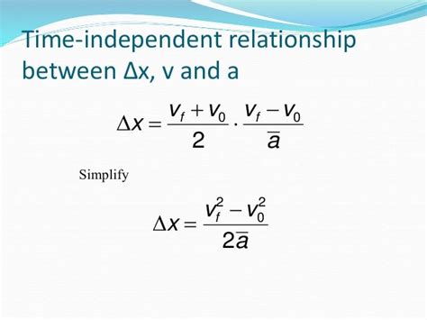 Derivation of Kinematic Equations