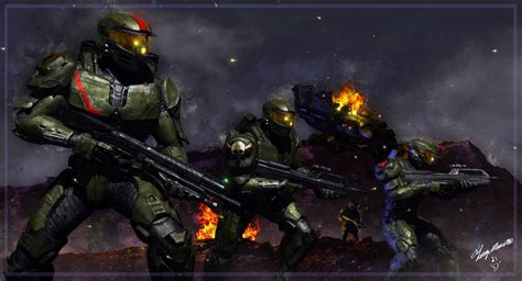 ArtStation - Halo Wars2 Red_Team