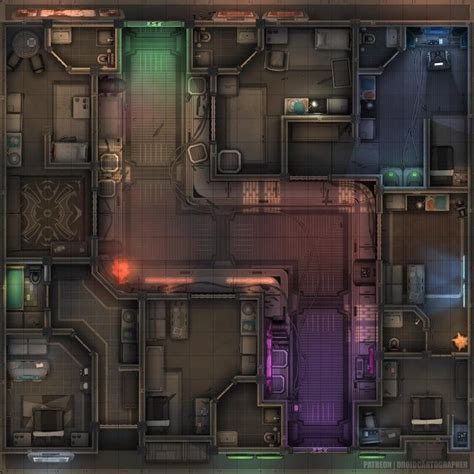 Modular Ecumenopolis - Part 1 8x[20x20] : battlemaps in 2022 | Tabletop ...