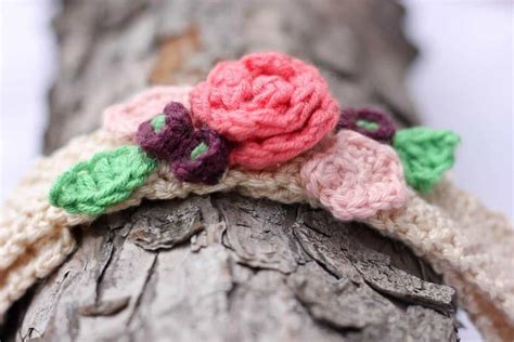 Free Crochet Flower Headband Pattern (Baby, Toddler, Adult)