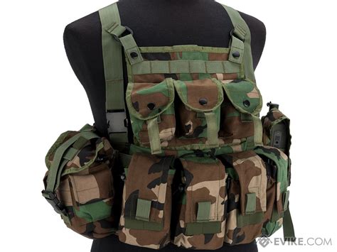 z Airsoft Elite Tactical Chest Rig - Woodland | Evike.com