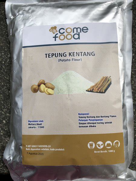 Jual Tepung kentang goreng panjang long potato powder come food di ...