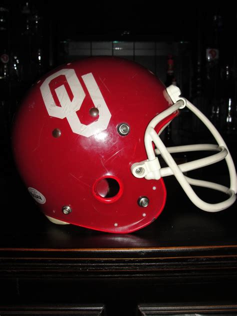 OU Helmets - OKLAHOMA SOONERS GAME USED & SPORTS MEMORABILIA COLLECTION