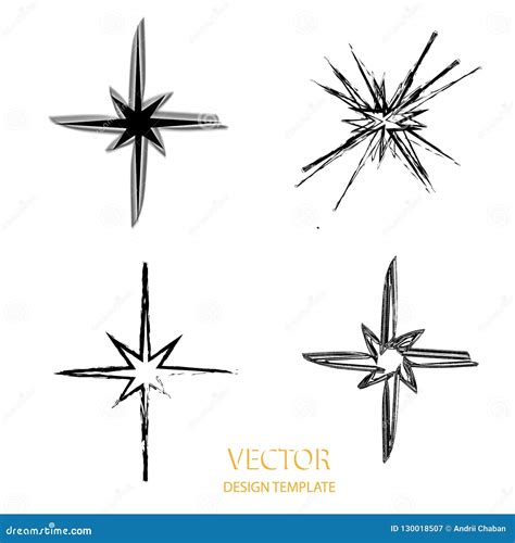 Vector Star . Retro Star . Star Background . Black Star . Star Sign ...