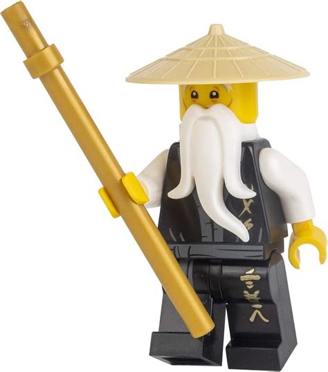 LEGO Ninjago: Sensei Master Wu Legacy with Golden Staff, Buildings ...