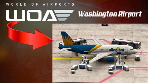 Washington Airport | World of Airports | Gameplay | Plane Spotting ...