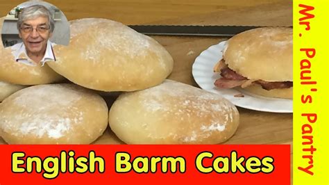 English Barm Cakes (AKA Baps, Scufflers, Soft Rolls) - YouTube