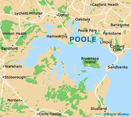 Poole Maps and Orientation: Poole, Dorset, England