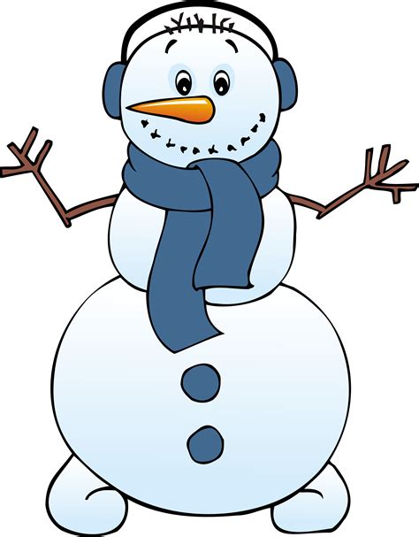 Free Snowman Clipart - ClipArt Best | Snowman clipart, Cute snowman ...