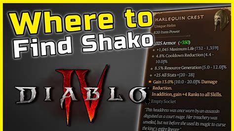 Dev CONFIRMS Where to Find Shako (Harlequin Crest) , and other Rarest ...