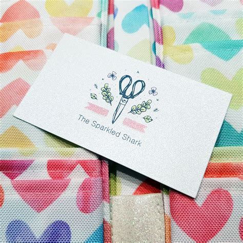 Vistaprint business card example Dear Handmade Life The.Sparkled.Shark ...