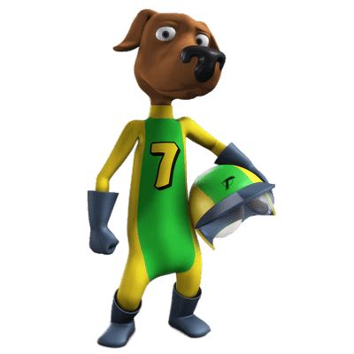 Turbo Dogs Dash In Front Of His Car transparent PNG - StickPNG