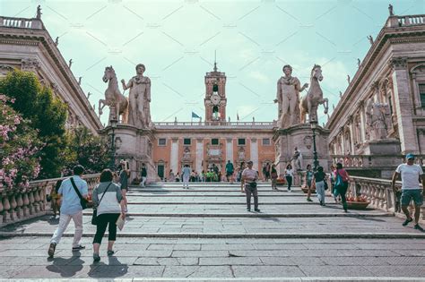 Capitolium or capitoline hill featuring ancient, architecture, and art ...