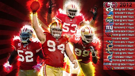 🔥 Free Download San Francisco 49er Wallpaper Schedule By sanfran49er On ...