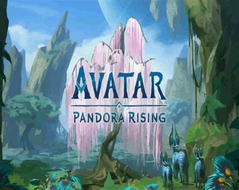 Avatar Pandora Rising - Diamond Painting - DiamondPaint.PRO