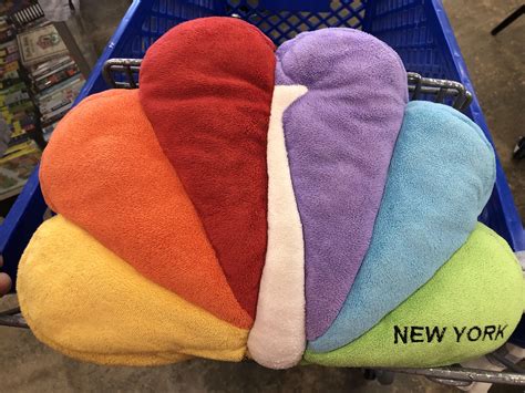 Who doesn’t need a vintage NBC New York Rainbow Peacock pillow? : r ...