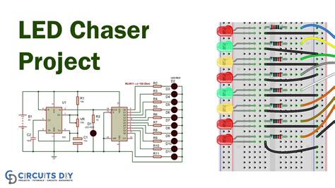 LED Chaser Circuit