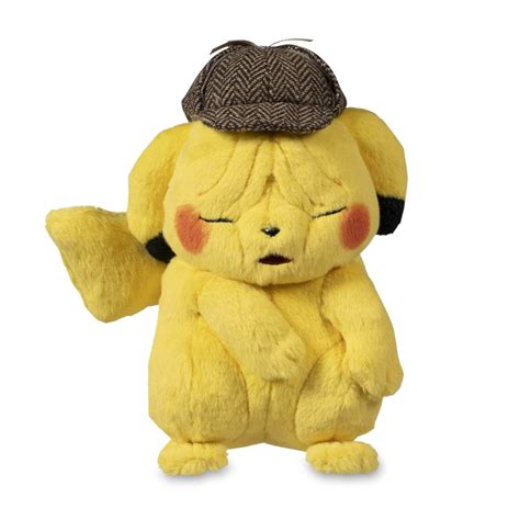 A Wrinkled-Face Detective Pikachu Plush Now Exists And I Want To Hug It ...