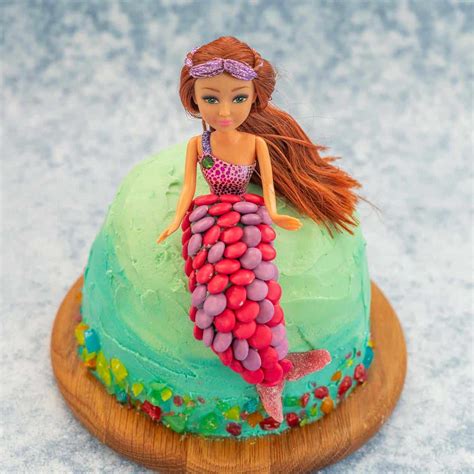 Mermaid Cake (Gluten-free Adaptable) - My Kids Lick The Bowl